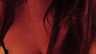 Teasing Huge Tits Sucking my Nipples and Fingers After Playing