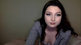 CHATURBATE CAMGIRL W LUSH + LACE STOCKINGS TEEN BEDROOM LIVSTREAM RECORDING