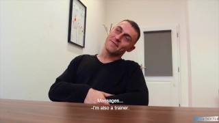  DIRTY SCOUT 221 - Hot Personal Trainer Looking For A Job Gets Ass Fucked