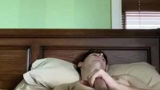 Me in blue socks with a blue dildo masturbating