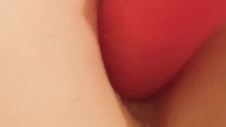 Anal and DP my tight milf grip pussy lips and asshole to orgasm