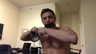 UHD JACKED BRANDON CODY ex sean cody model bondage solo
