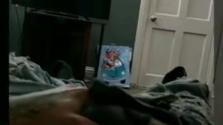 Love just rubbing my cock
