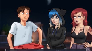 SummertimeSaga hot goth babes (eve's route)- PART 104