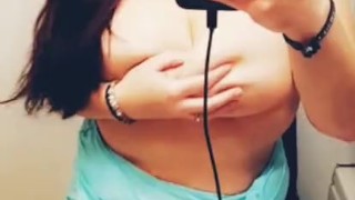 horny MILF being a slutty TEASE on snapchat