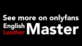 English Leather Master - Worship me after my gym workout as I smoke a Cigar