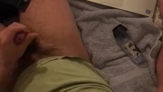 Cumming to cream pie gangbang, loud moaning to cum