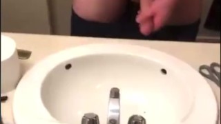 Jerking off my big dick 