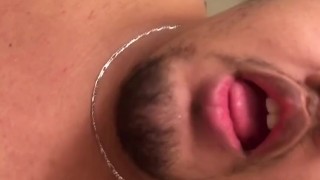 Chubby masturbating