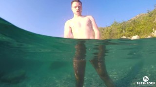 ...unter Wasser wixxen...im Urlaub wohlfühlen...mit dem bleshcouple...