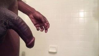 HORNY ASF!!! CUM THROW IT BACK ON THIS DICK!!! BBC SOLO RR MASTURBATION!!