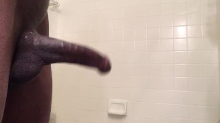 HORNY ASF!!! CUM THROW IT BACK ON THIS DICK!!! BBC SOLO RR MASTURBATION!!