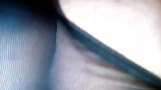 First time crossdressing and playing whit my dildo