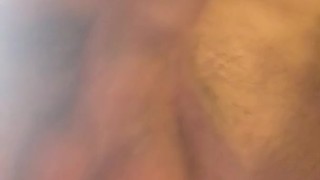 Stroking my dick