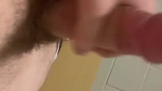 Stroking My Big White Cock. I Couldn’t Cum, I Need Your Help!! :(