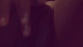 Ebony fingering wet pussy