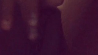 Ebony fingering wet pussy