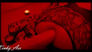 Small Asshole getting Stretched - Sloppy Ass Fuck in Red 4K #anal #artporn