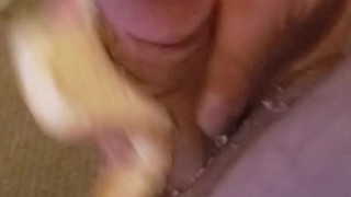 Cum in a bun