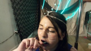 Arab goddess lip fetish dick sucking lips and sucking on candy