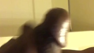 Beating dick for my girl 