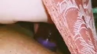Kitten Masturbates Quietly with Vibrator 