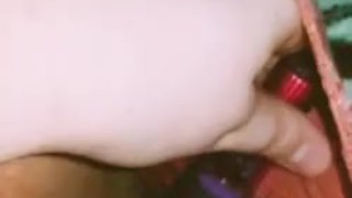 Kitten Masturbates Quietly with Vibrator 