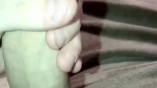 Stroking My Big Cock