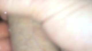My fat cock lubed for teasing
