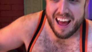 Gainer stuffing dildo + apple pie