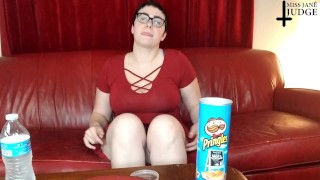 Cheeseburger and Pringles Mukbang Lunch