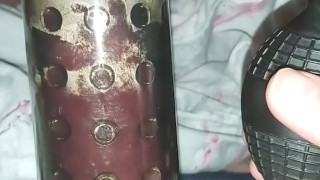 Penis pumping till it hurts 