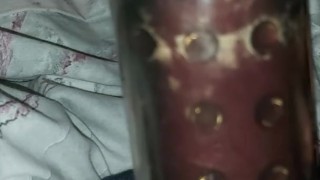 Penis pumping till it hurts 