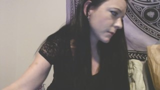 Getting Ready For My New Video with my new outfit and toy..