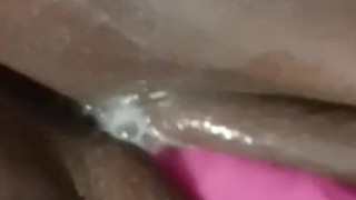Juicy College Girl Pussy Squirts and drips for Daddy 