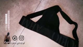 GETTING UNDRESSED AND JUST HAVING A BONER MOMENT.
