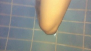 Twink feet in a pool - underwater view