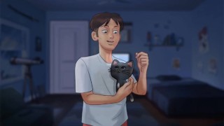 SummertimeSaga MUSIC TEACHER BLOWING HER STUDENT IN PUBLIC- PART 112