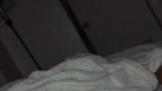 Jacking off on my Bestfriend bed