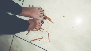 I step on you like a filthy worm!