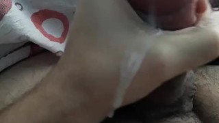 teen rubbing his sensitive head for the first time