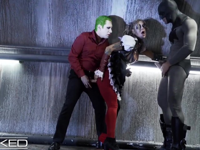 Harley Quinn Fucked by Joker & Batman - Wickedpictures 