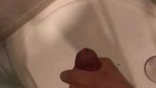 CUMSHOT like a gun! Amazing spray after good jerking 