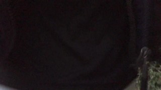 I filmed myself Walking Busy Street in COMPRESSION SHORTS after the Run