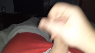 18 year old male jerking off