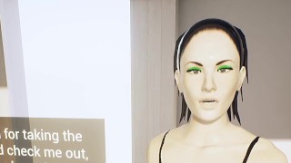 testing with virtual doll girl
