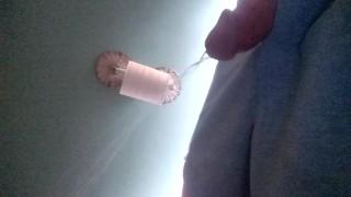 Taking a piss up close