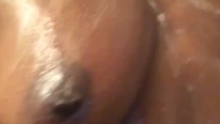 Soapy boobs