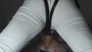 SUBMISSIVE HUSBAND-Rough Pegging and Fisting