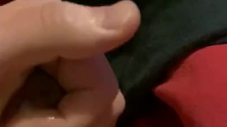 Using my boxers has a cumshot towel